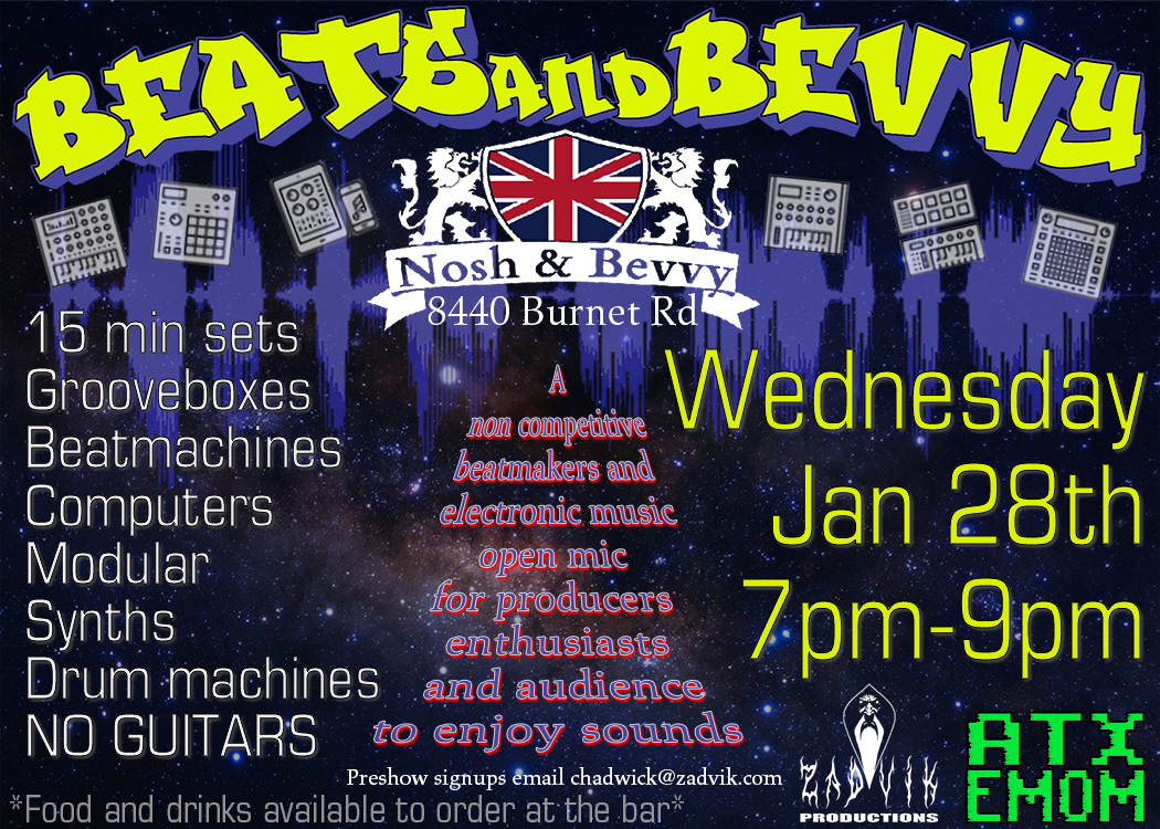 Beats and Bevvy Flyer